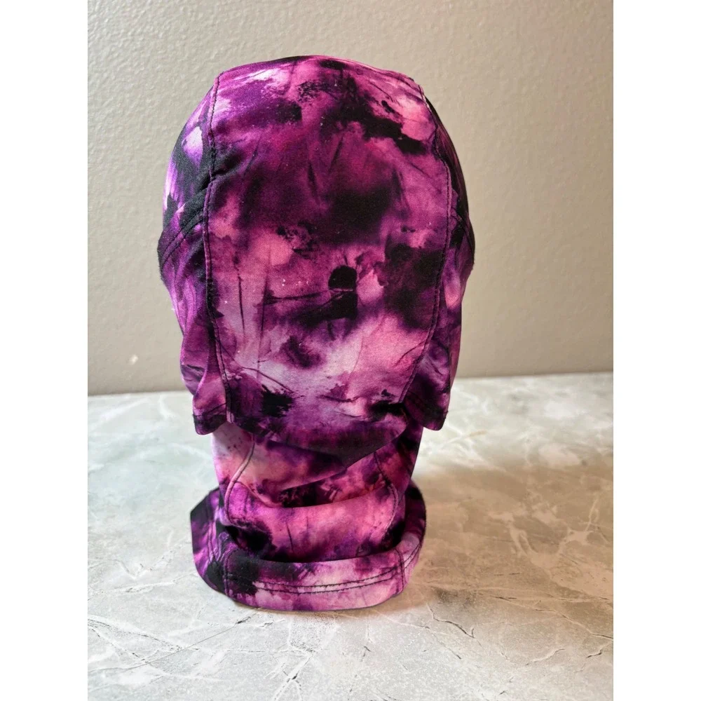 BlackStrap‎ Kids Balaclava Face Mask Purple Tie Dye Orchid Ski Snowboard Hooded
